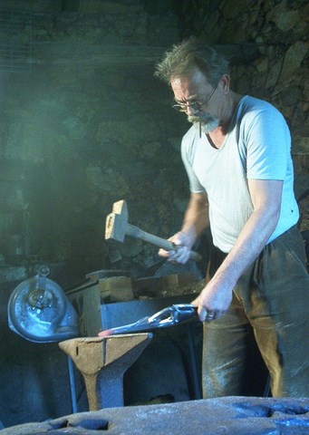 forge d'un couteau