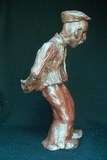 statuette en argile