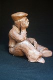 statuette en argile